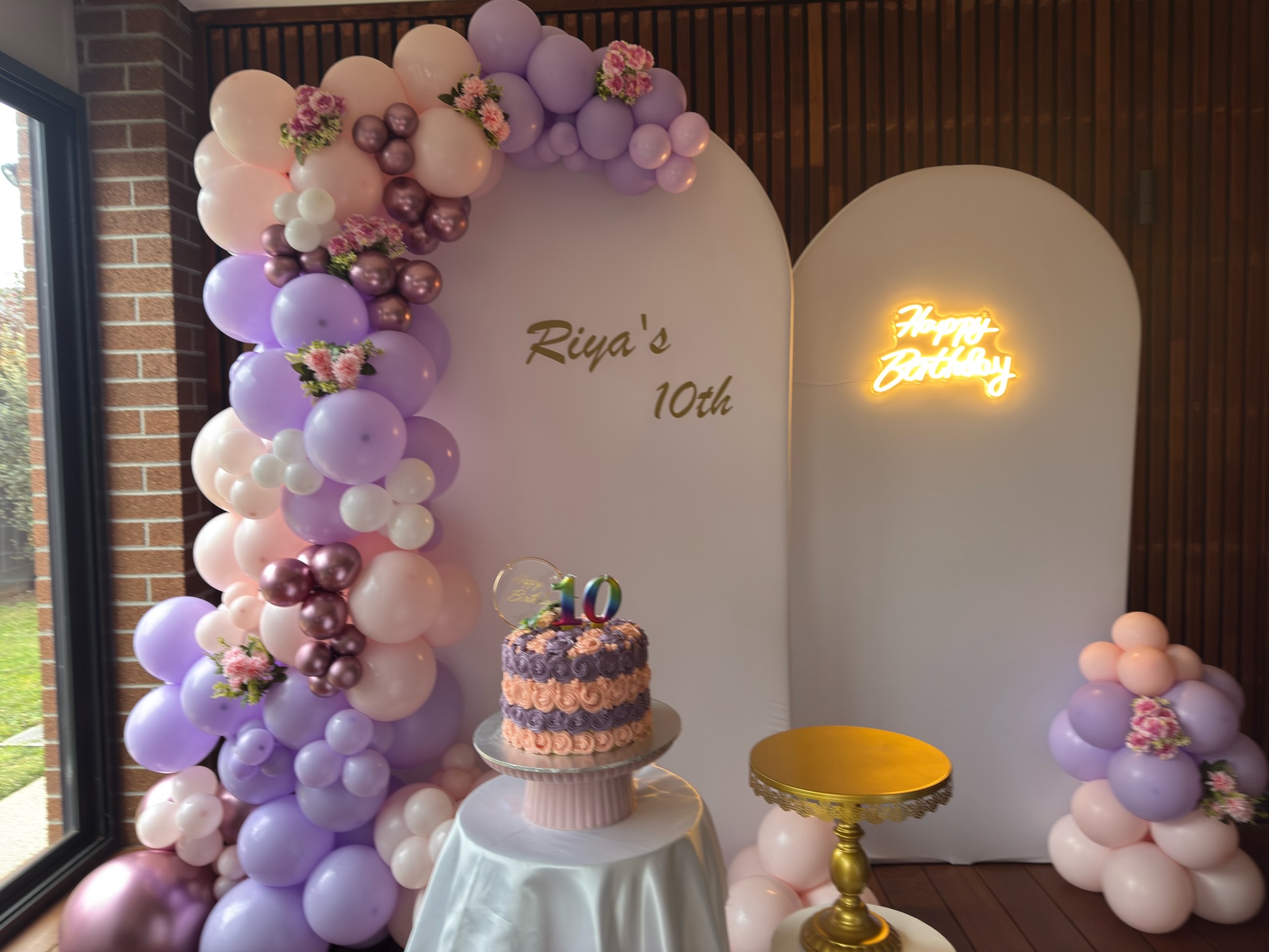 Pink & Lilac 10th Birthday in Aintree